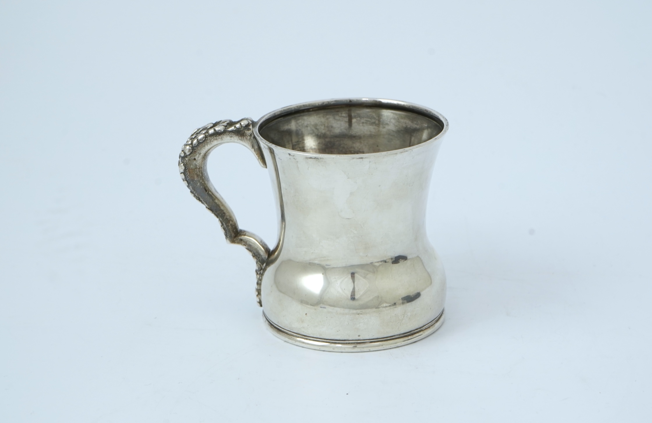 A late 19th century Tiffany & Co sterling mug